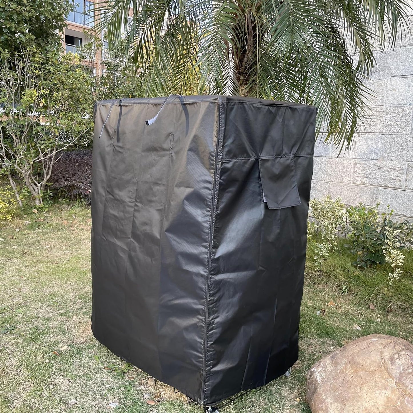 Birdcage Cover, Universal Bird Cage Cover Good Night Blackout, Parrot Cage Cover Breathable, Washable Parrot Cage Cover, Black, 20 "W X 20 "D X 30 "H