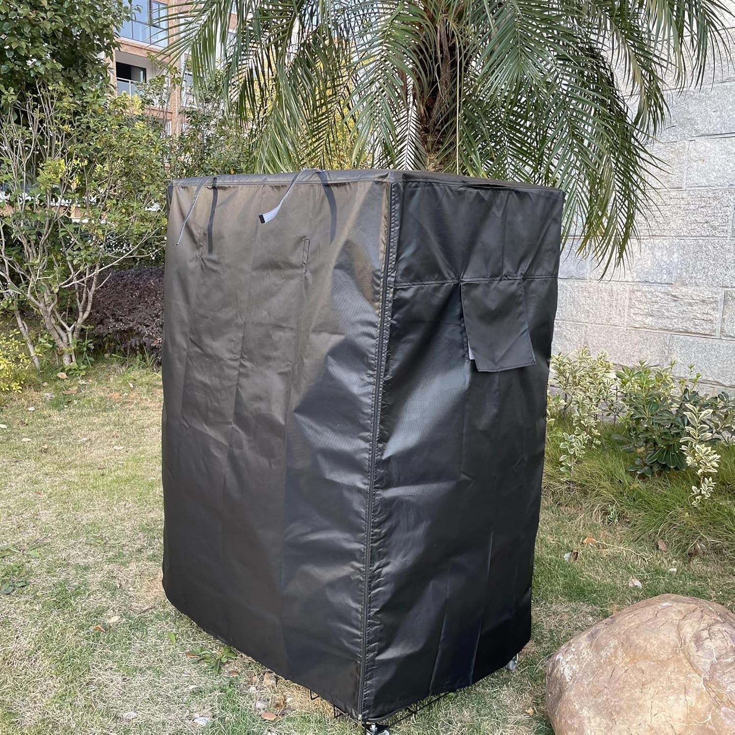 Birdcage Cover, Universal Bird Cage Cover Good Night Blackout, Parrot Cage Cover Breathable, Washable Parrot Cage Cover, Black, 20 "W X 20 "D X 30 "H