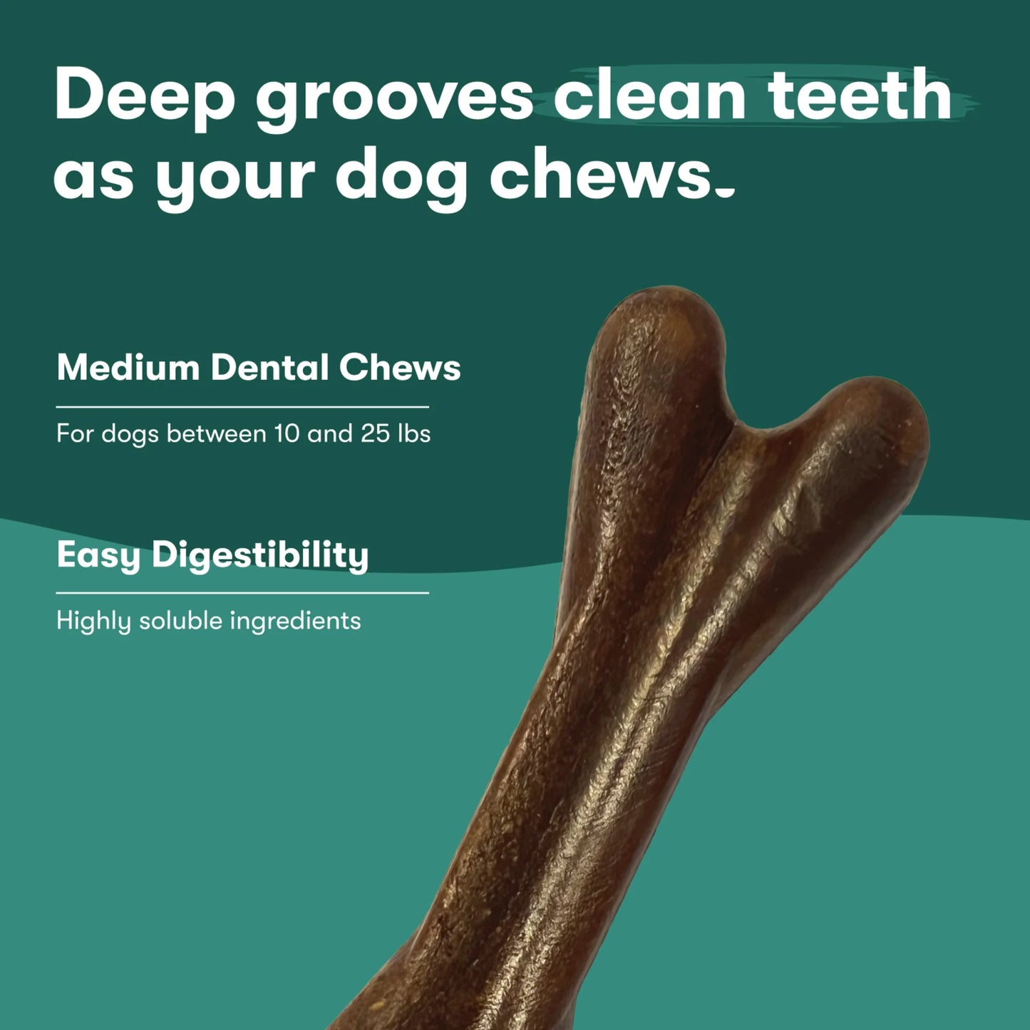 Chicken Flavor Dental Treats for Small Dogs, 8.8 Oz Bag, 13 Treats