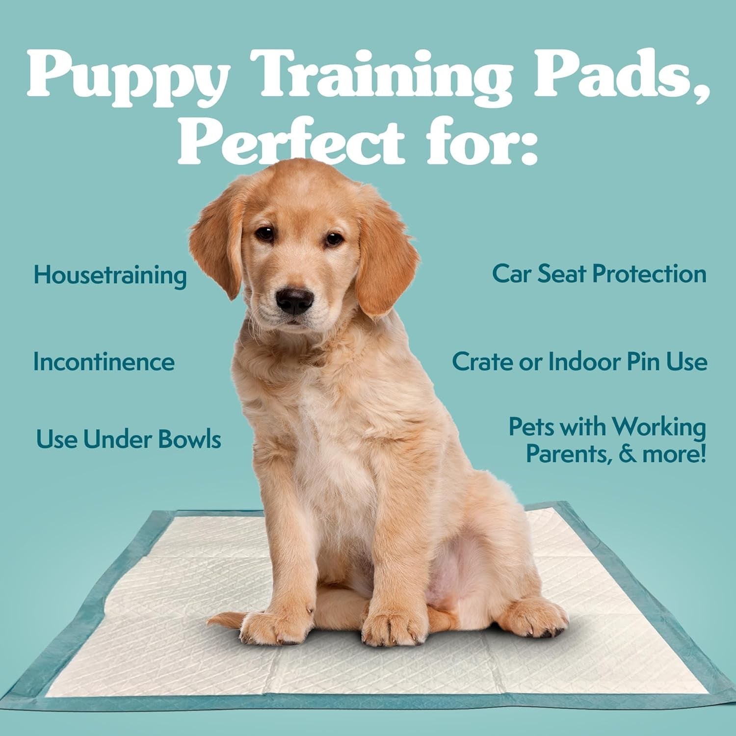 Extra Large Pee Pads for Dogs, Puppy Potty Training, Leak Proof Dog Pads, Pet Pee Pad, Disposable Puppy Pad, XLARGE 28"X30"