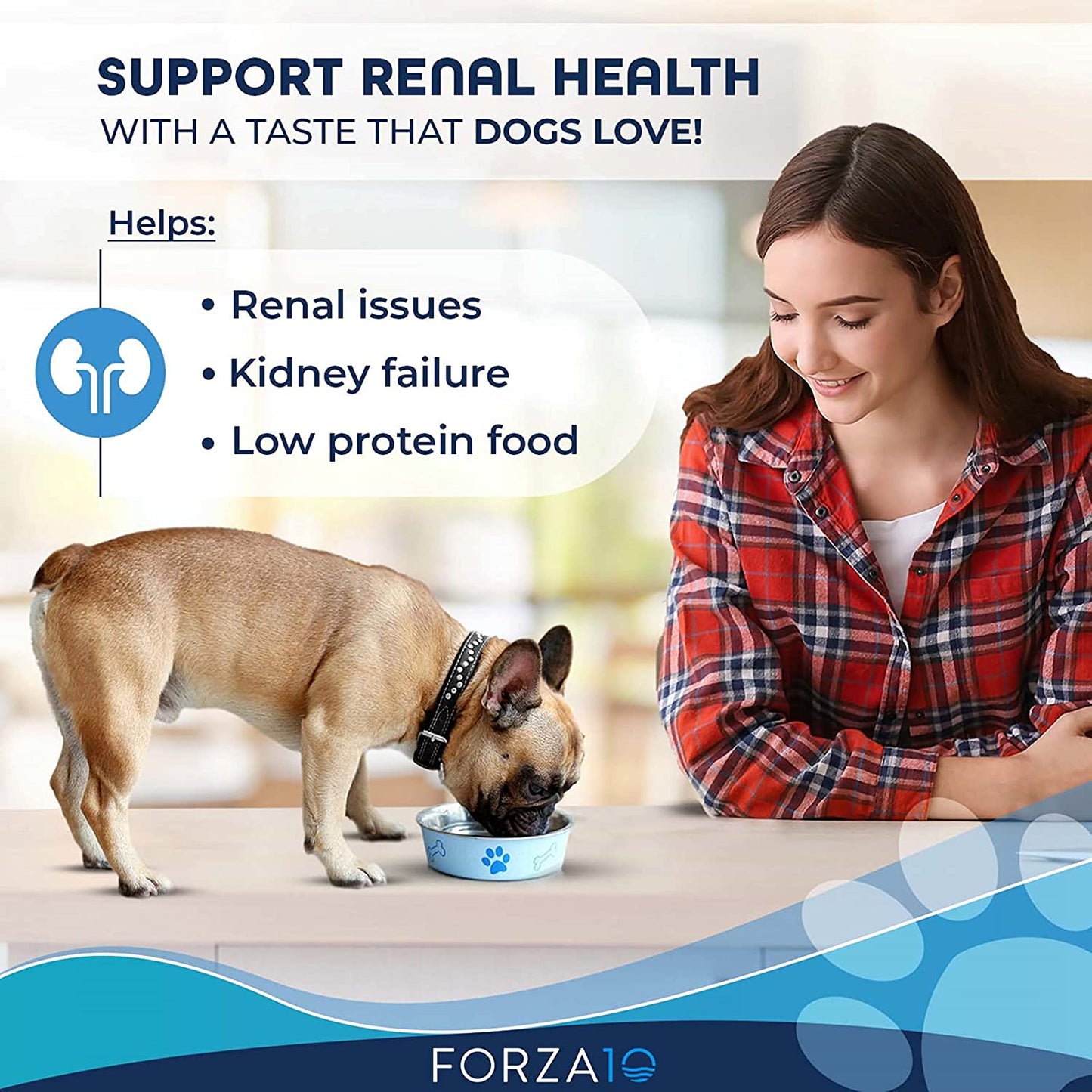 Kidney Care Dog Food – Renal Support Wet Dog Food with Lamb, Low Protein & Phosphorus Formula, Sensitive Stomach, 3.5 Oz Cans, 32 Pack – Vet Formulated, Made in Italy