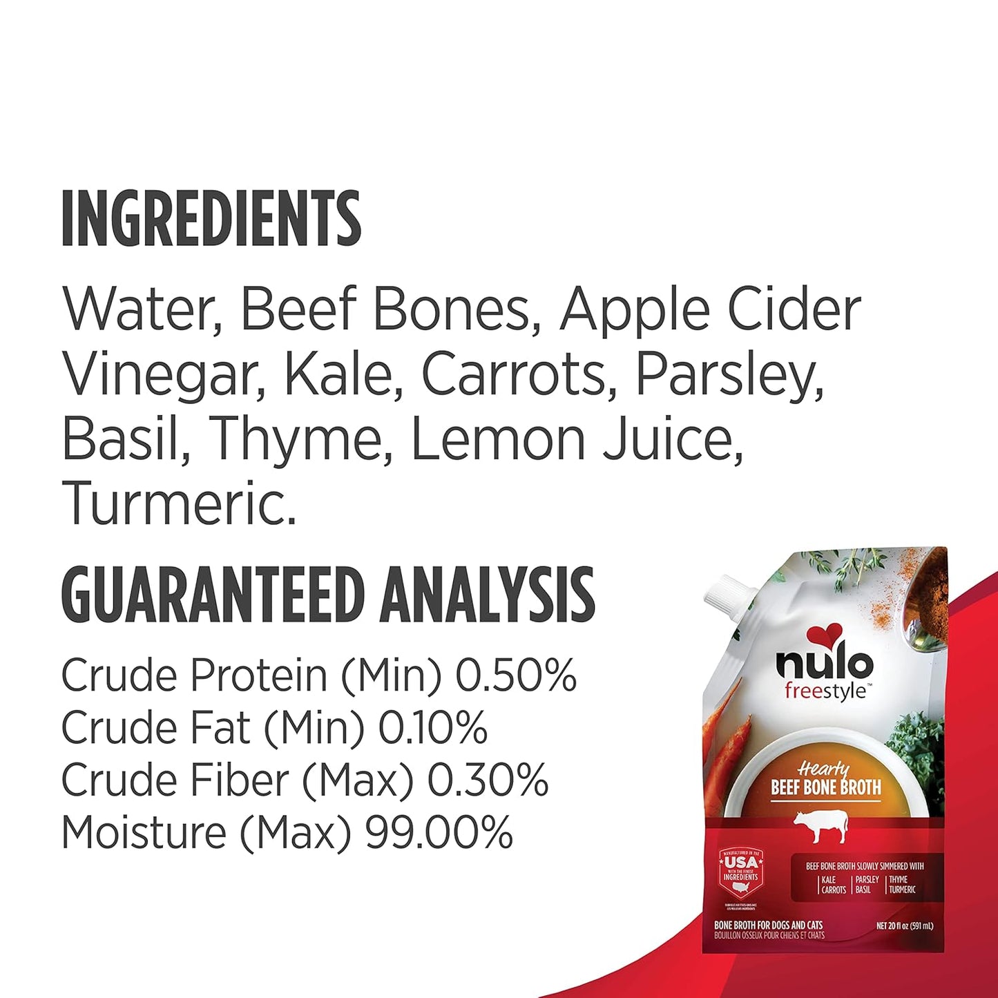 Freestyle Bone Broth, Premium Food Topper for Cats and Dogs, with Collagen and Chondroitin Sulfate to Help Boost the Quality of Your Pet’S Coat and Skin, 20 Fl Oz (Pack of 3)